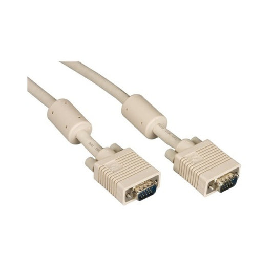 Black Box Vga Video Cable With Ferrite Core - Male/male, Beige, 3-ft. (0.9-m) (EVNPS060003MM)