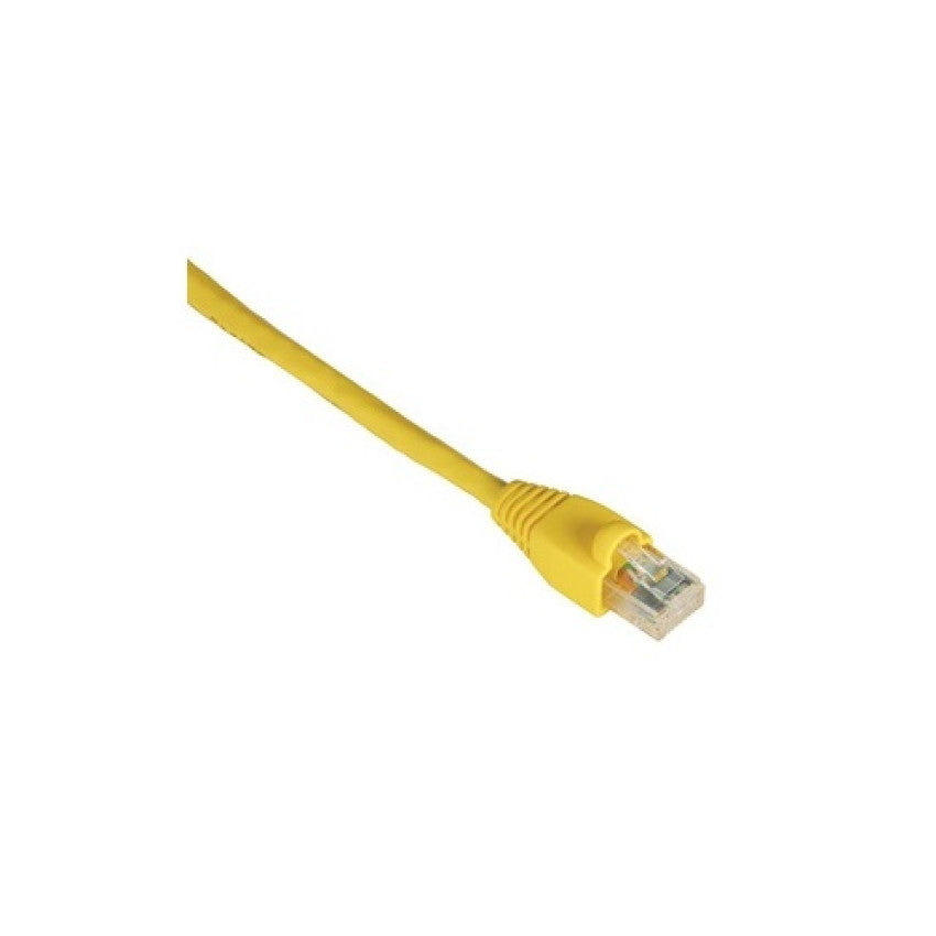 Black Box Cat6 550-mhz Snagless Stranded Ethernet Patch Cable - Unshielded (utp), Cm Pvc (rj45 M/m), Yellow, 1-ft. (0.3-m) (EVNSL6440001)