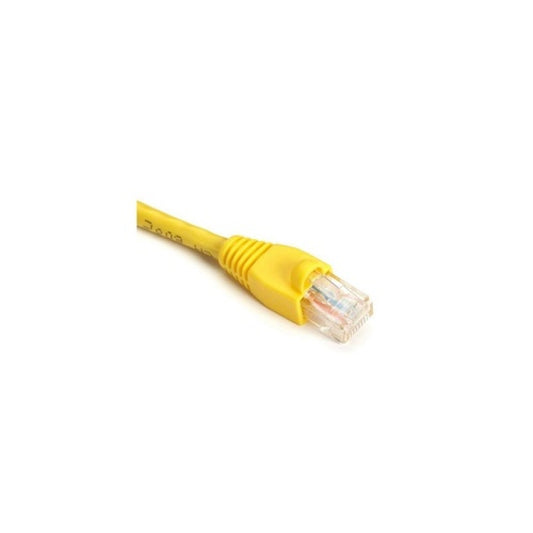 Black Box Cat6 550-mhz Snagless Stranded Ethernet Patch Cable Unshielded(utp),cm Pvc(rj45 M/m),yellow,6-in. Cable,9-in.(22.9-cm)end-to-end (EVNSL64406IN)