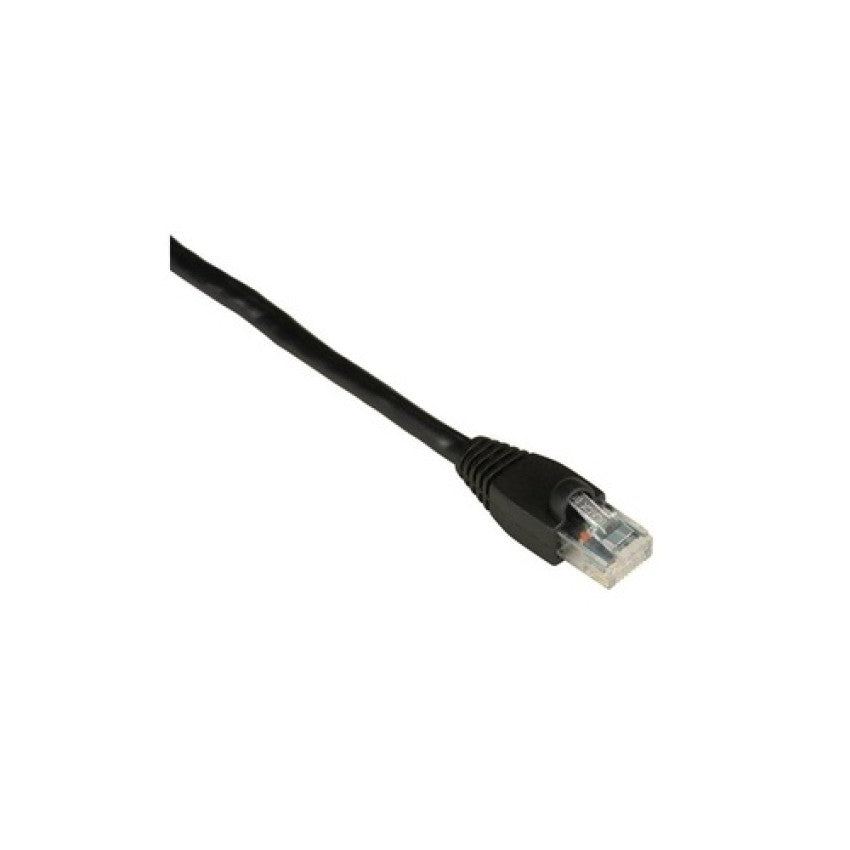 Black Box Cat6 550-mhz Snagless Stranded Ethernet Patch Cable - Unshielded (utp), Cm Pvc (rj45 M/m), Black, 1-ft. (0.3-m) (EVNSL6470001)