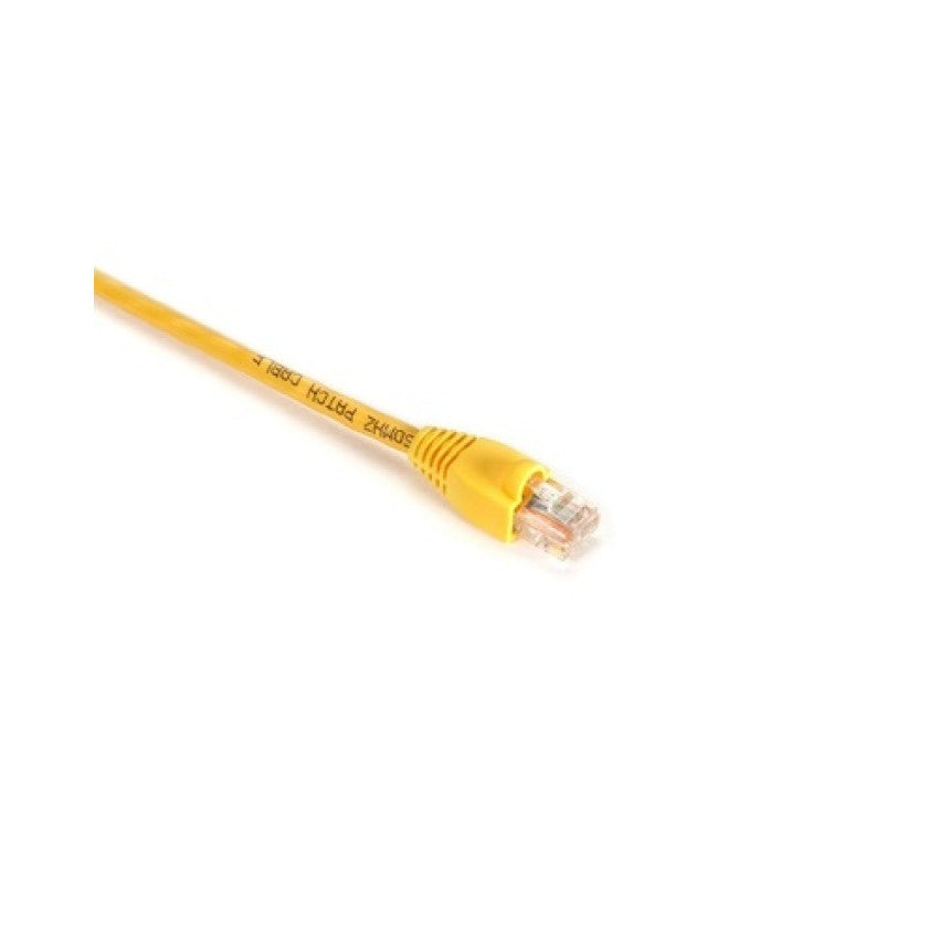 Black Box Cat5e 350-mhz Snagless Stranded Ethernet Patch Cable - Unshielded (utp), Cm Pvc (rj45 M/m), Yellow, 1-ft. (0.3-m) (EVNSL840001)