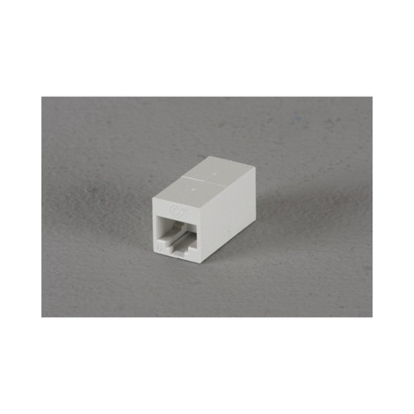 Black Box Cat6 Unshielded Straight-pin Coupler - White, Gsa, Taa (FM606)