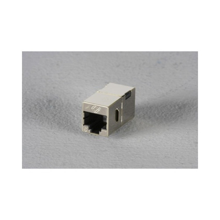 Black Box Cat6 Shielded Straight-pin Coupler - Metal, Gsa, Taa (FM608)