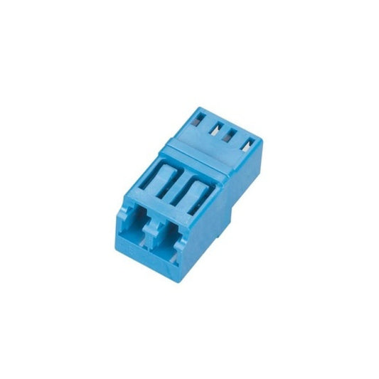 Black Box Fiber Optic Coupling - Multimode, Duplex, Bronze Sleeve, Rectangular, Lc-lc, Blue, Gsa, Taa (FOT128)