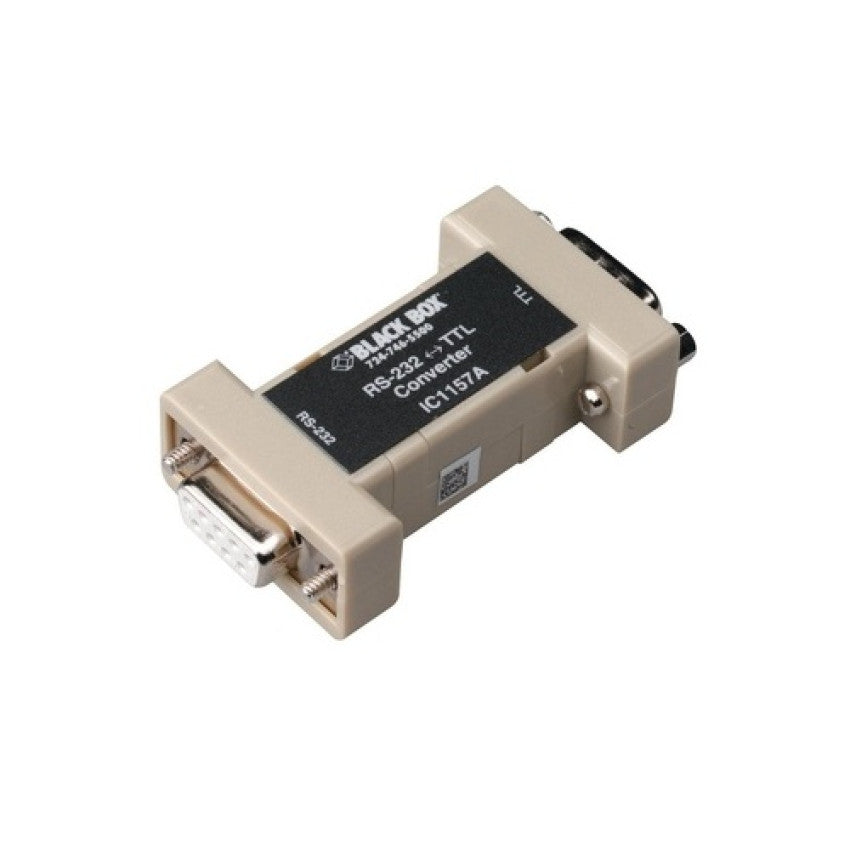 Black Box Async Rs-232 To 5v Ttl Interface Converter - Db9 To Db9, Gsa, Taa (IC1157A)