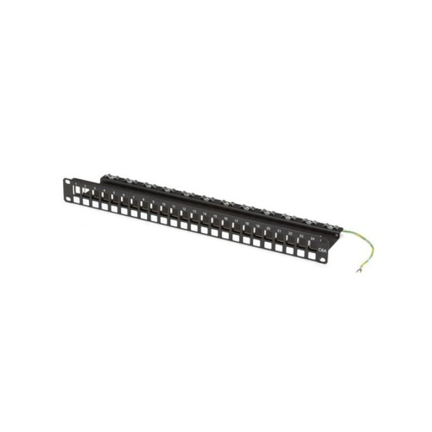 Black Box Cat6a Patch Panel - 1u, 24-port, Gsa, Taa (JPMT700A)