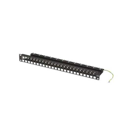 Black Box Cat6a Patch Panel - 1u, 24-port, Gsa, Taa (JPMT700A)