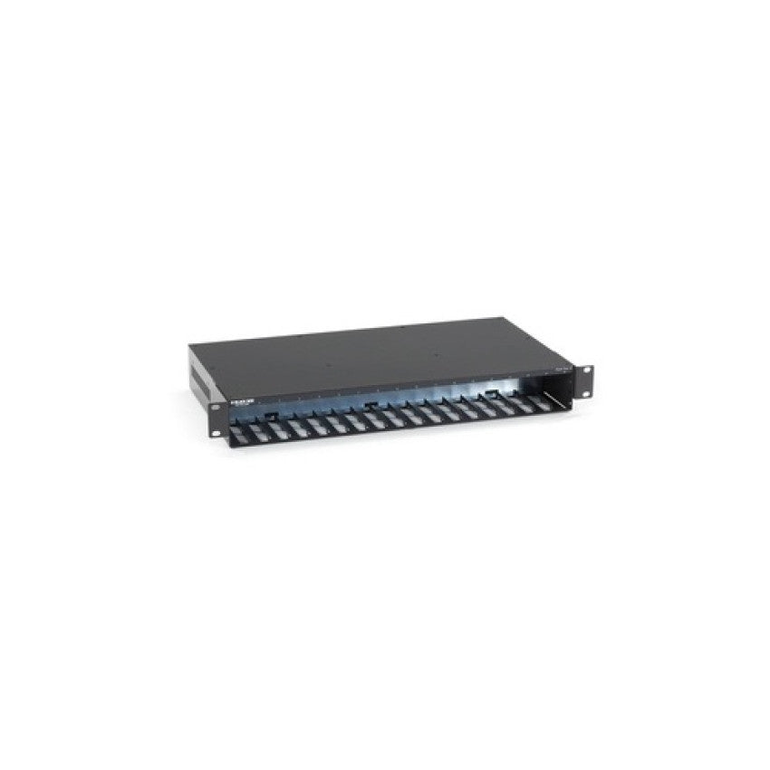 Black Box Rackmount Power Tray - 18-slot, Ac Power, Mini Media Converters, Gsa, Taa (LHC018AACR2)