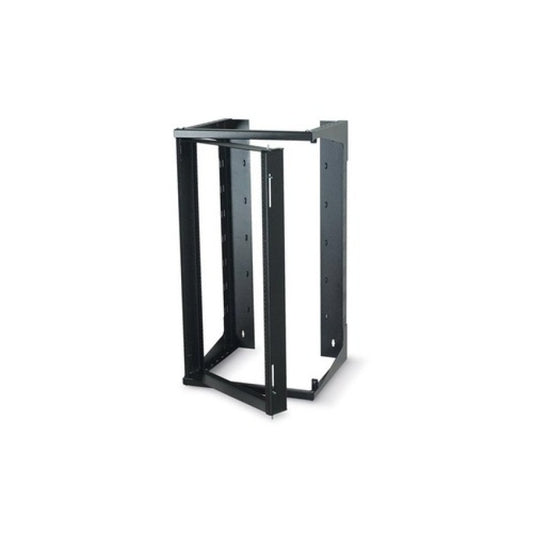 Black Box Wallmount Rack - 19u, 12-24, Tapped Rails Holes, 75-lb. Capacity, Gsa, Taa (RM069AR3)