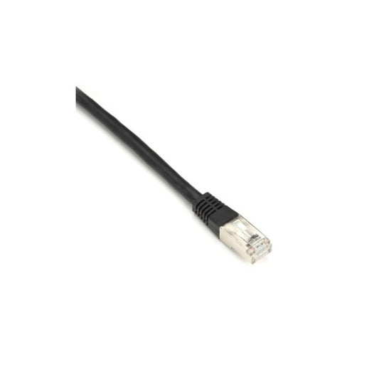 Black Box Cat6 250-mhz Molded Slimline Stranded Ethernet Patch Cable - Shielded (s/ftp), Cm Pvc (rj45 M/m), Black, 1-ft. (0.3-m) (EVNSL0272BK0001)