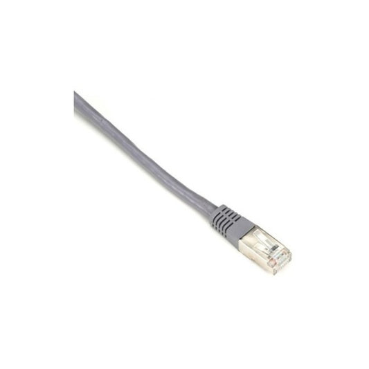 Black Box Cat6 250-mhz Molded Slimline Stranded Ethernet Patch Cable - Shielded (s/ftp), Cm Pvc (rj45 M/m), Gray, 5-ft. (1.5-m) (EVNSL0272GY0005)