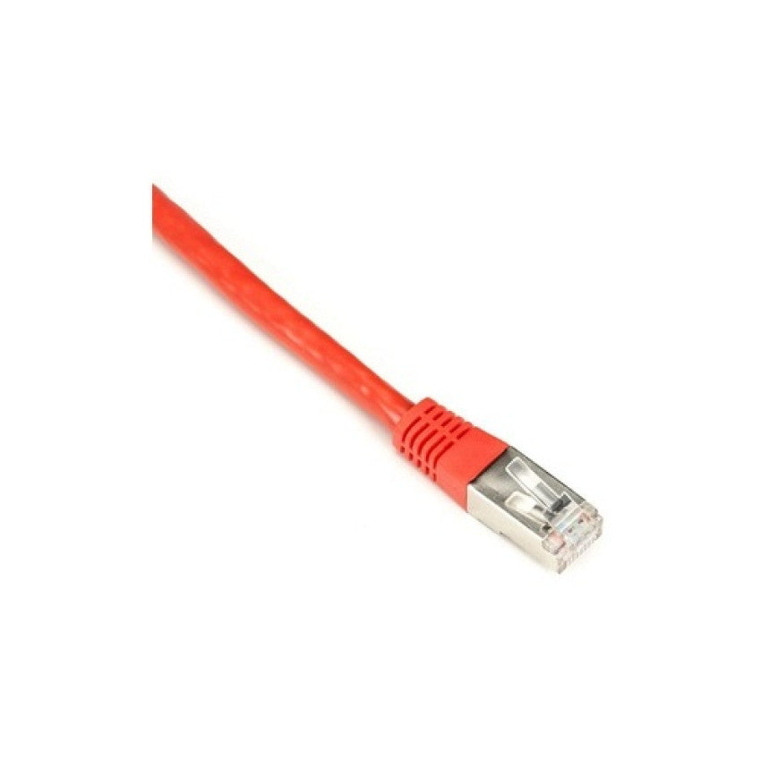 Black Box Cat6 250-mhz Molded Slimline Stranded Ethernet Patch Cable - Shielded (s/ftp), Cm Pvc (rj45 M/m), Red, 5-ft. (1.5-m) (EVNSL0272RD0005)