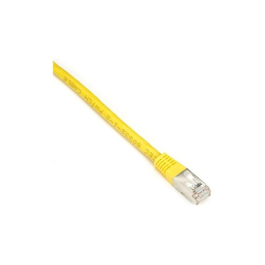 Black Box Cat6 250-mhz Molded Slimline Stranded Ethernet Patch Cable-shielded (s/ftp), Cm Pvc (rj45 M/m), Yellow, 2-ft. (0.6-m) (EVNSL0272YL0002)