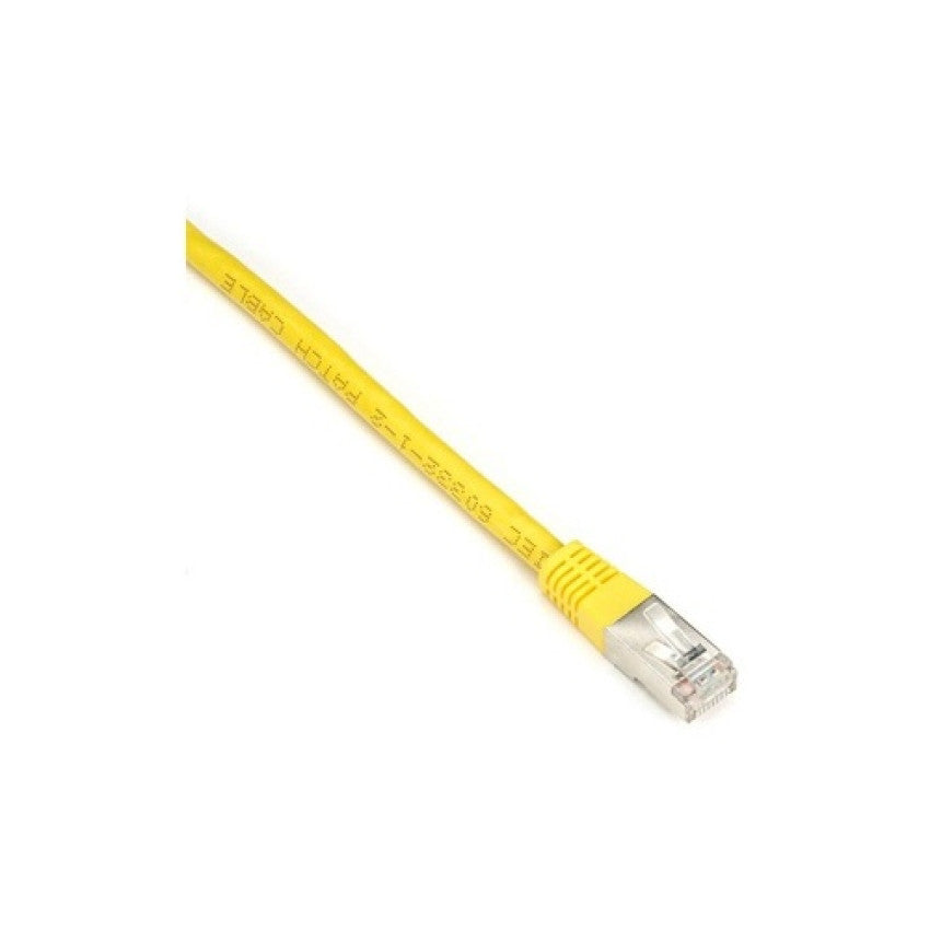 Black Box Cat6 250-mhz Molded Slimline Stranded Ethernet Patch Cable-shielded (s/ftp), Cm Pvc (rj45 M/m), Yellow, 6-ft. (1.8-m) (EVNSL0272YL0006)