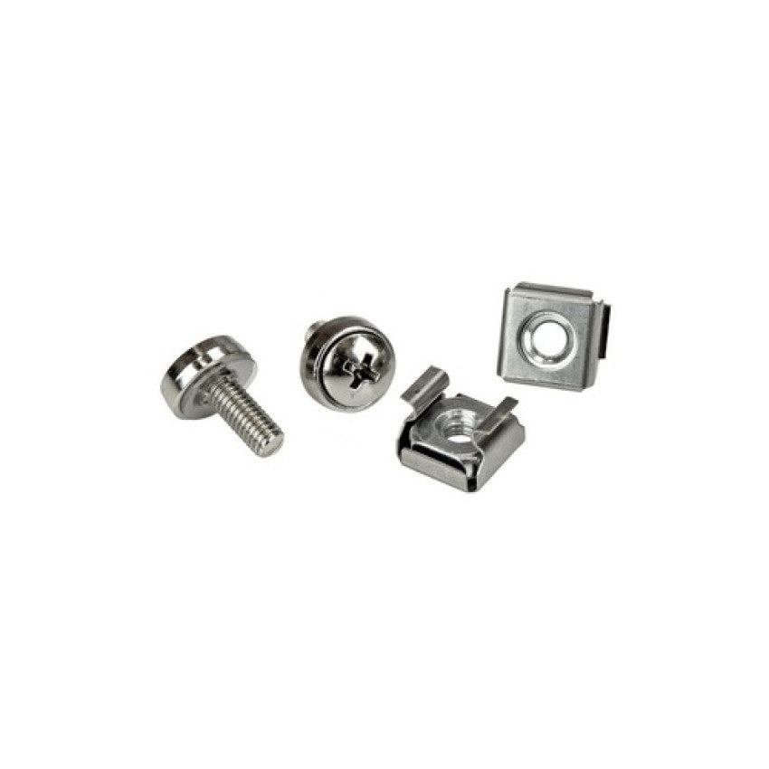 StarTech 100 Pkg M5 Mounting Screws And Cage Nuts (CABSCREWM52)