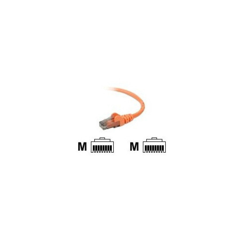 Belkin Cable,cat6,utp,rj45m/m,4,org,patch (A3L98004ORGS)