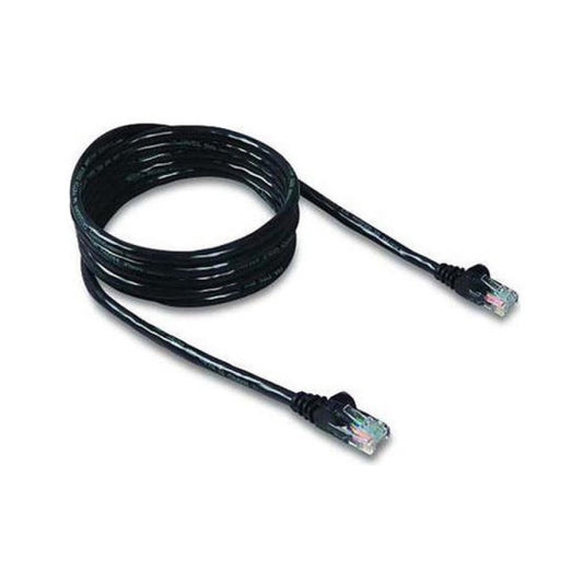 Belkin 5-foot Cat6 Black Cables, No Boots (A3L98005BLK)