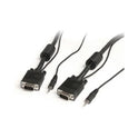 StarTech 25ft High Res Monitor Vga Cable W Audio (MXTHQMM25A)