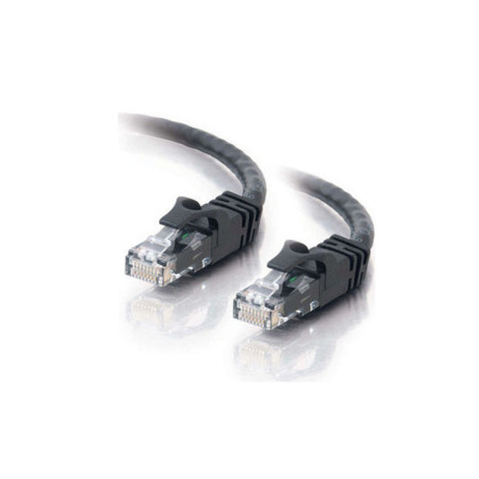 C2G 75ft Black Snagless Cat6 Cable (10299)