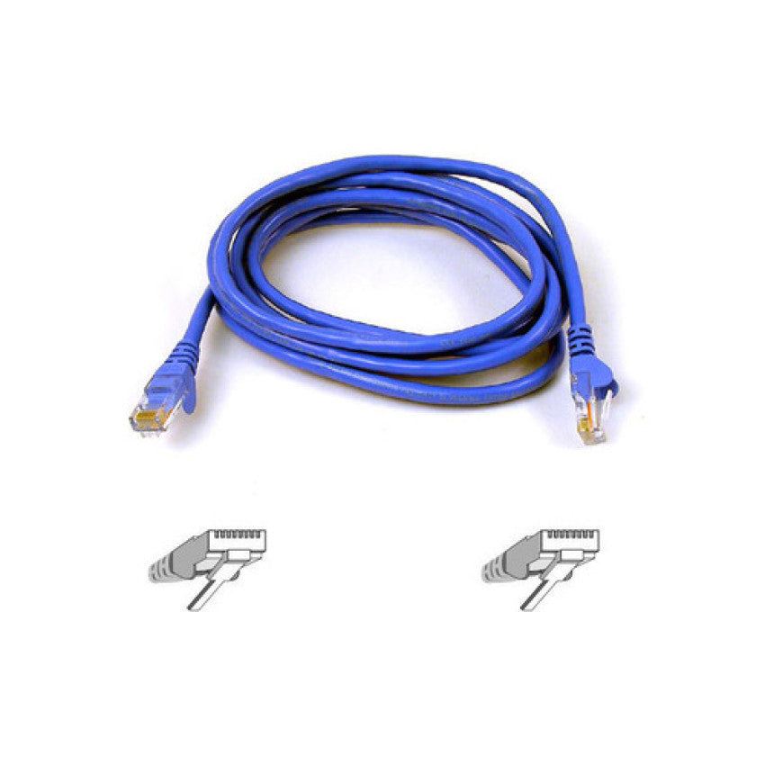 Belkin 2ft Cat6 Snagless Patch Cable Blue (A3L98002BLUS)