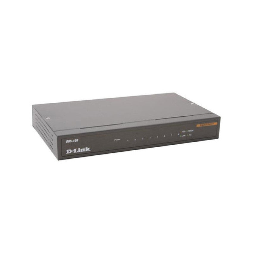 D-Link 8 Port Gigabit Ethernet Switch (DGS108)