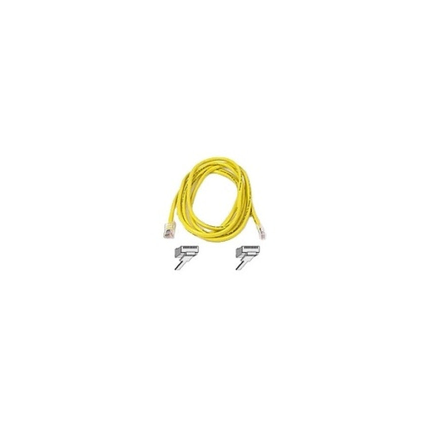 Belkin Cat6 Patch Cable Rj45m/rj45m 14ft Yellow (A3L98014YLWS)