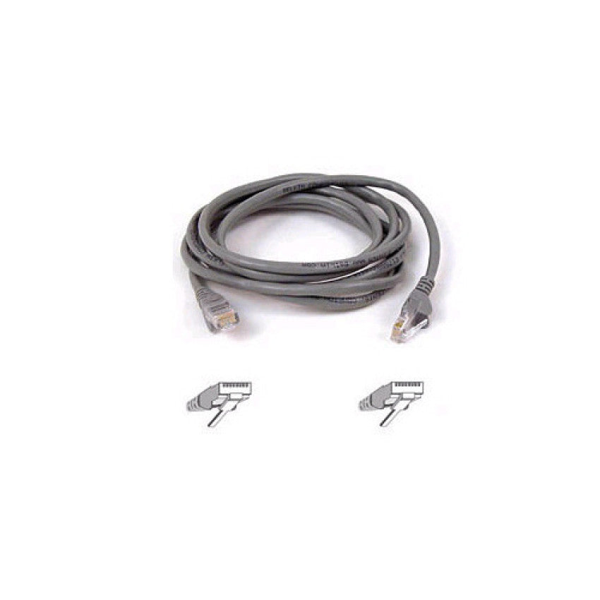 Belkin Cat6 Patch Cable Rj45m/rj45m 7ft Gray (A3L900207S)