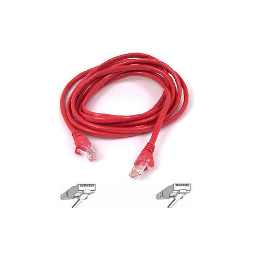 Belkin 20ft Cat6 Snagless Patch Cable Red (A3L98020REDS)