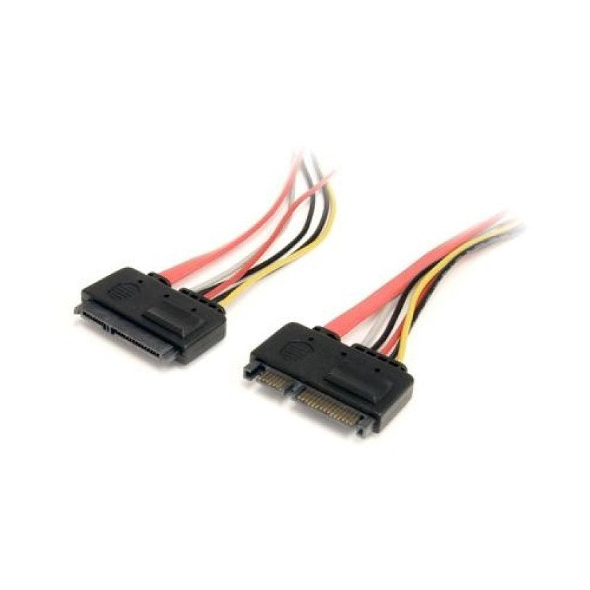 StarTech 12in 22 Pin Sata Power/data Ext Cable (SATA22PEXT)