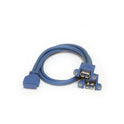 StarTech 2 Port Motherboard To Panel Mount Usb 3 (USB3SPNLAFHD)