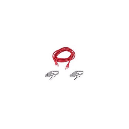 Belkin Cat6 Patch Cable Rj45m/rj45m 14ft Red (A3L980B14REDS)