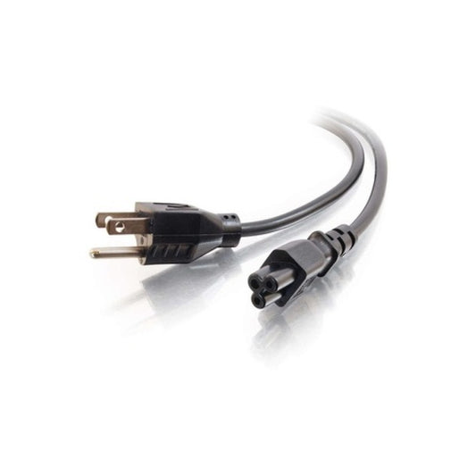 C2G 6ft 18 Awg 3-slot Laptop Power Cord (27400)