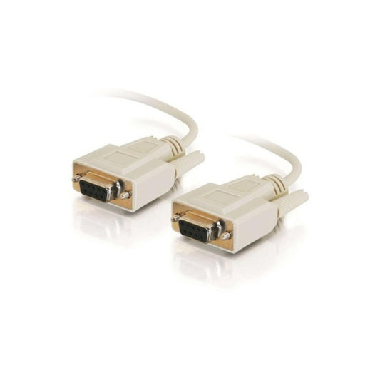 C2G 6 Ft Db9f/db9f Null Modem Cable Beige (03044)