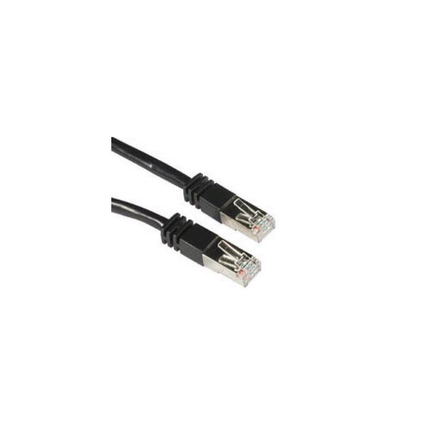 C2G 50ft Cat5e Molded Stp Cbl-blk (28696)