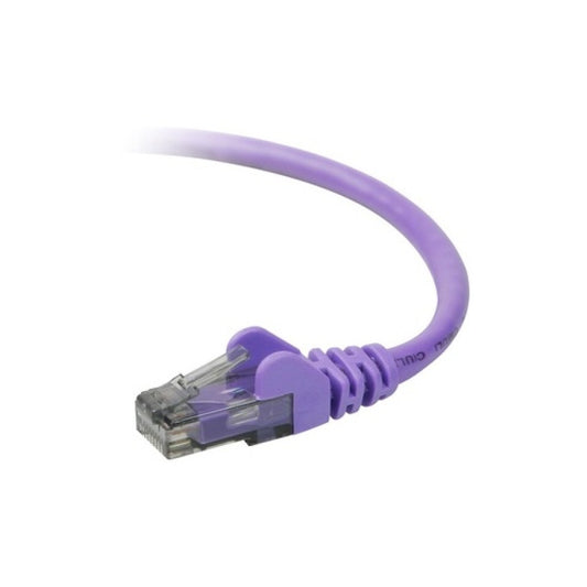 Belkin Cat6 Patch Cable/rj45m/rj45m/5 Ft Purple (A3L98005PURS)