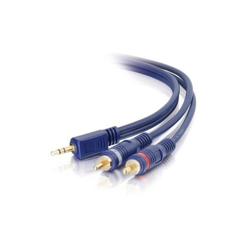 C2G 25ft Velocity 3.5mm To (2) Rca Audio Cbl (40616)