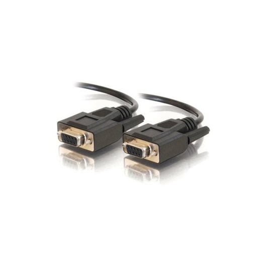 C2G 6ft Db9 F/f Straight Thru Cable Black (52035)