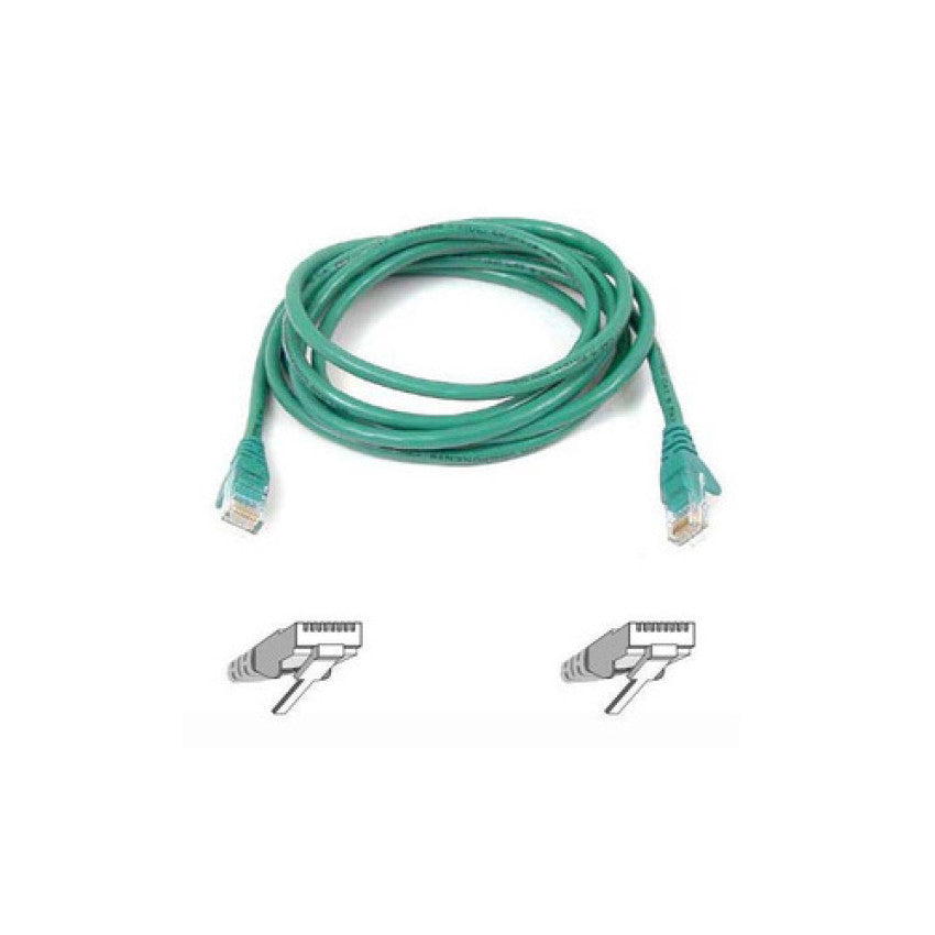 Belkin 1ft Cat6 Snagless Patch Cable Green (A3L98001GRNS)