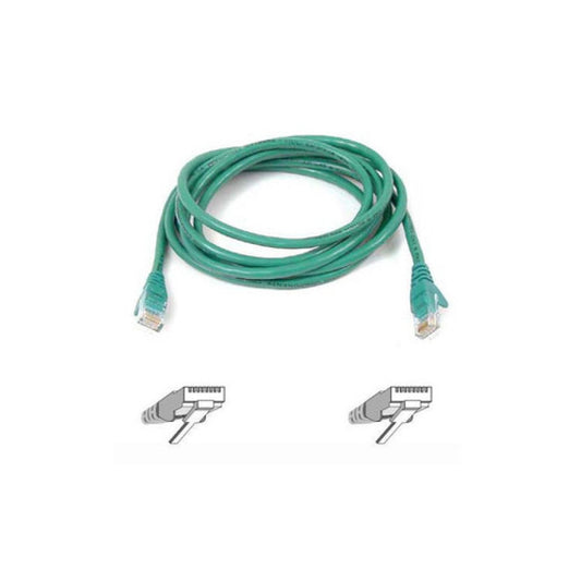 Belkin 1ft Cat6 Snagless Patch Cable Green (A3L98001GRNS)