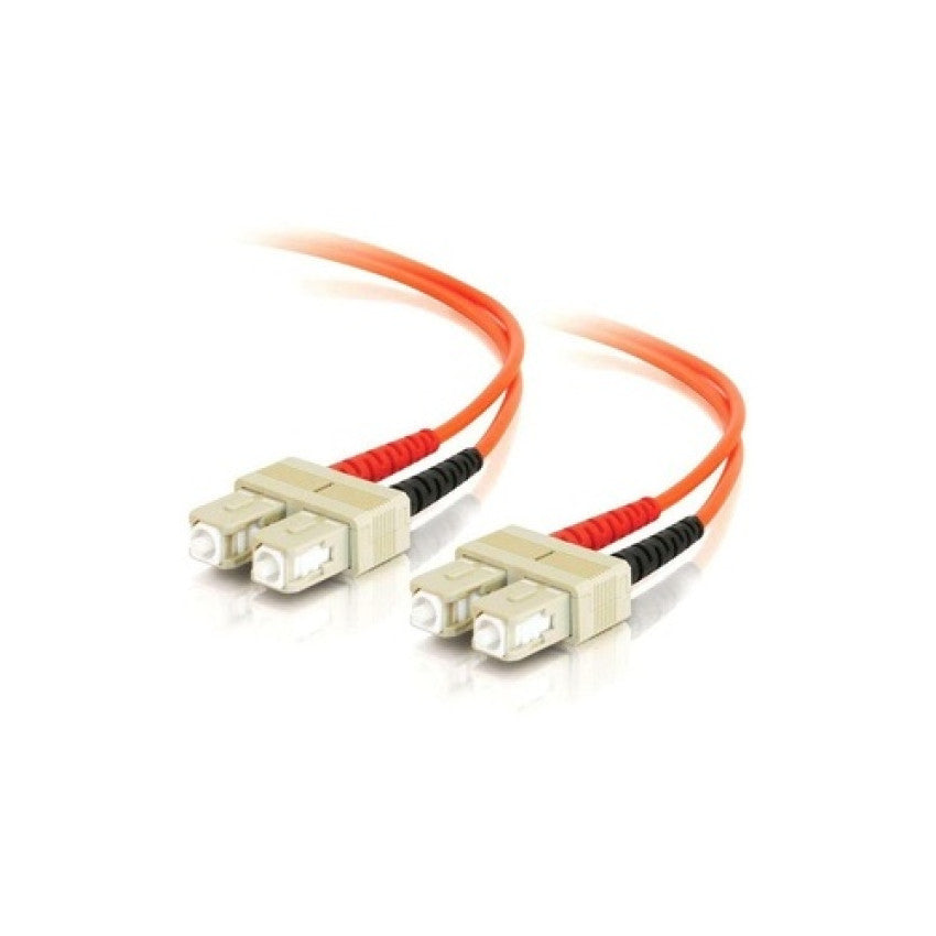 Leviton 2m Sc-sc 62.5/125 Mm Om1 Fiber Cable (09114)