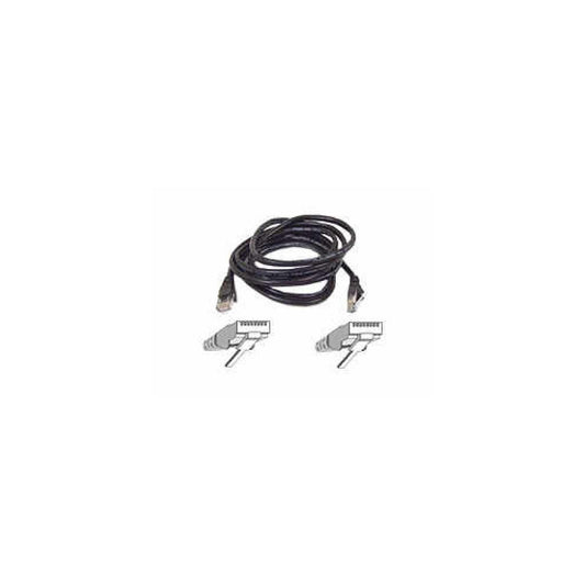 Belkin 25ft Cat5e Snagless Patch Cable Black (A3L791B25BLKS)