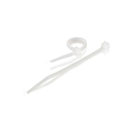 C2G 4in Cable Ties - White 100pk (43032)