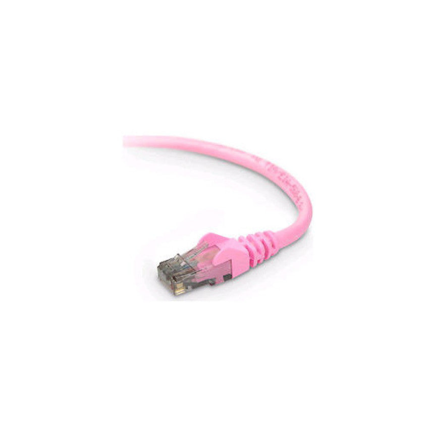 Belkin 7ft Cat6 Snagless Patch Cable Pink (A3L98007PNKS)