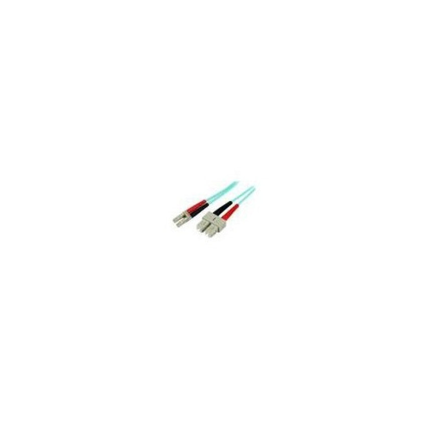 StarTech 2m 10 Gb Aqua Mm Fiber Patch Cable Lc/sc (A50FBLCSC2)
