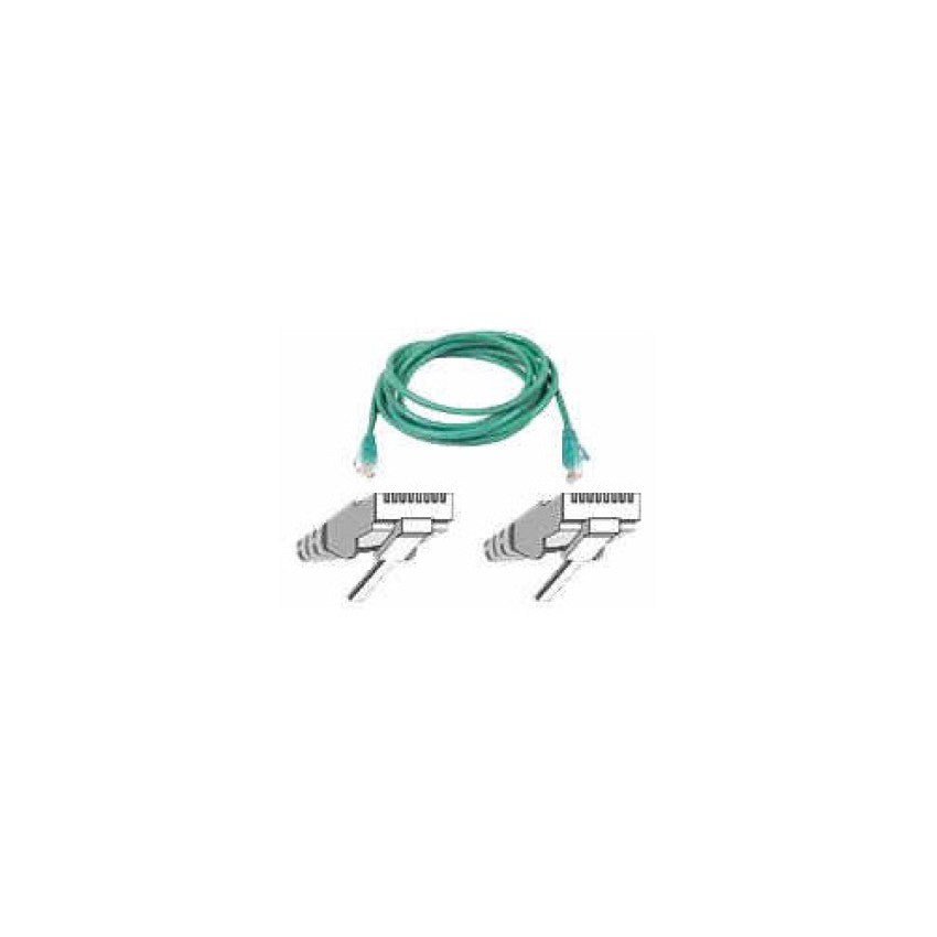 Belkin Cat6 Patch Cable 75ft Rj45/rj45 Green (A3L98075GRNS)