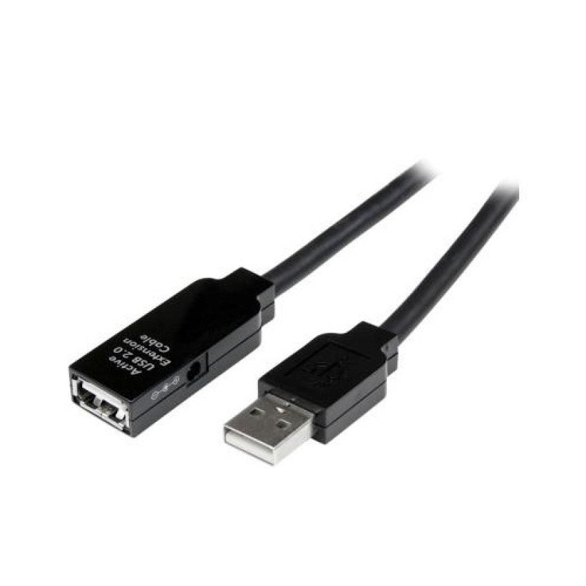 StarTech 20m Usb 2.0 Active Extension Cable-m/f (USB2AAEXT20M)