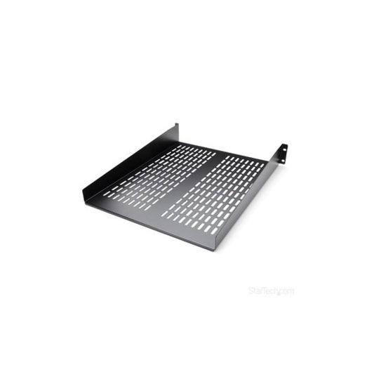 StarTech 2u 22in Vented Fixed Rack Mount Shelf (CABSHELF22V)