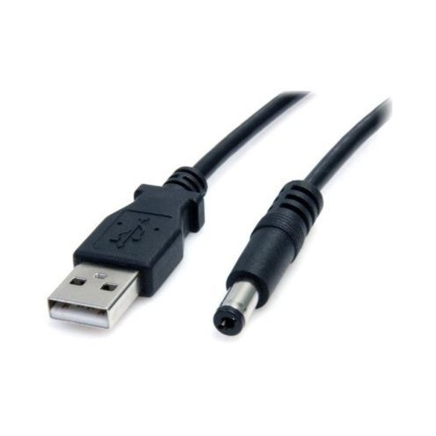 StarTech 2m Usb To 5.5mm Type M Barrel Cable (USB2TYPEM2M)