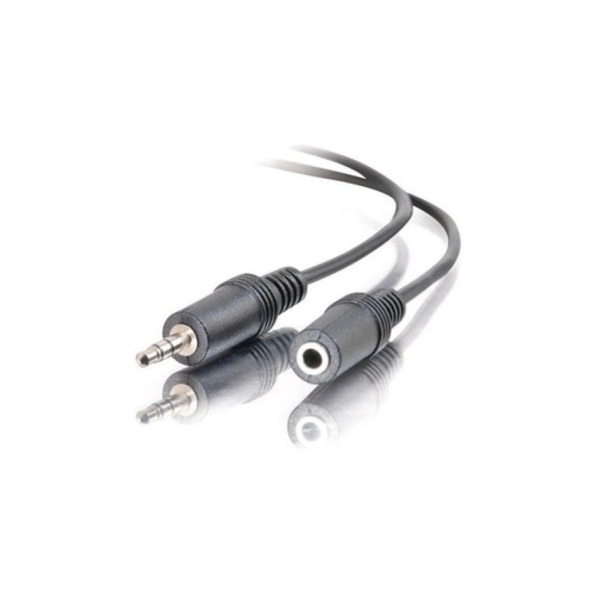 C2G 12ft. 3.5mm Stereo Audio Ext. Cbl M/f (40408)