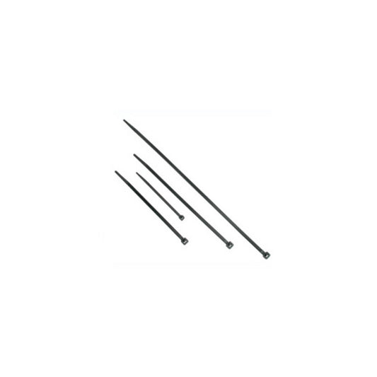 C2G 4in Releasable Cable Ties Black 50-pack (43220)